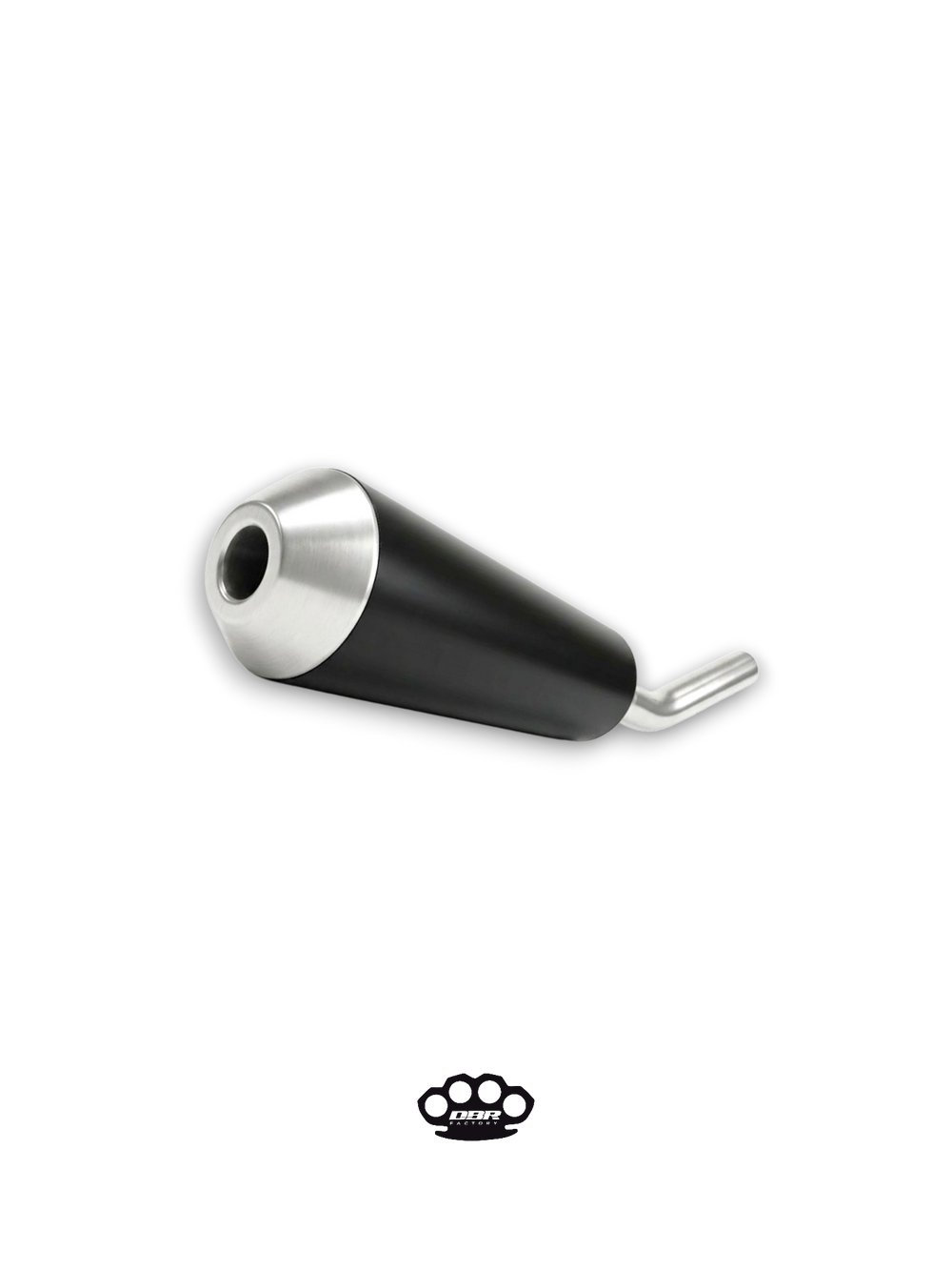 DBR Titanium Silencer 125cc TM Racing EN-SMR-MX from 2004 to 2007
