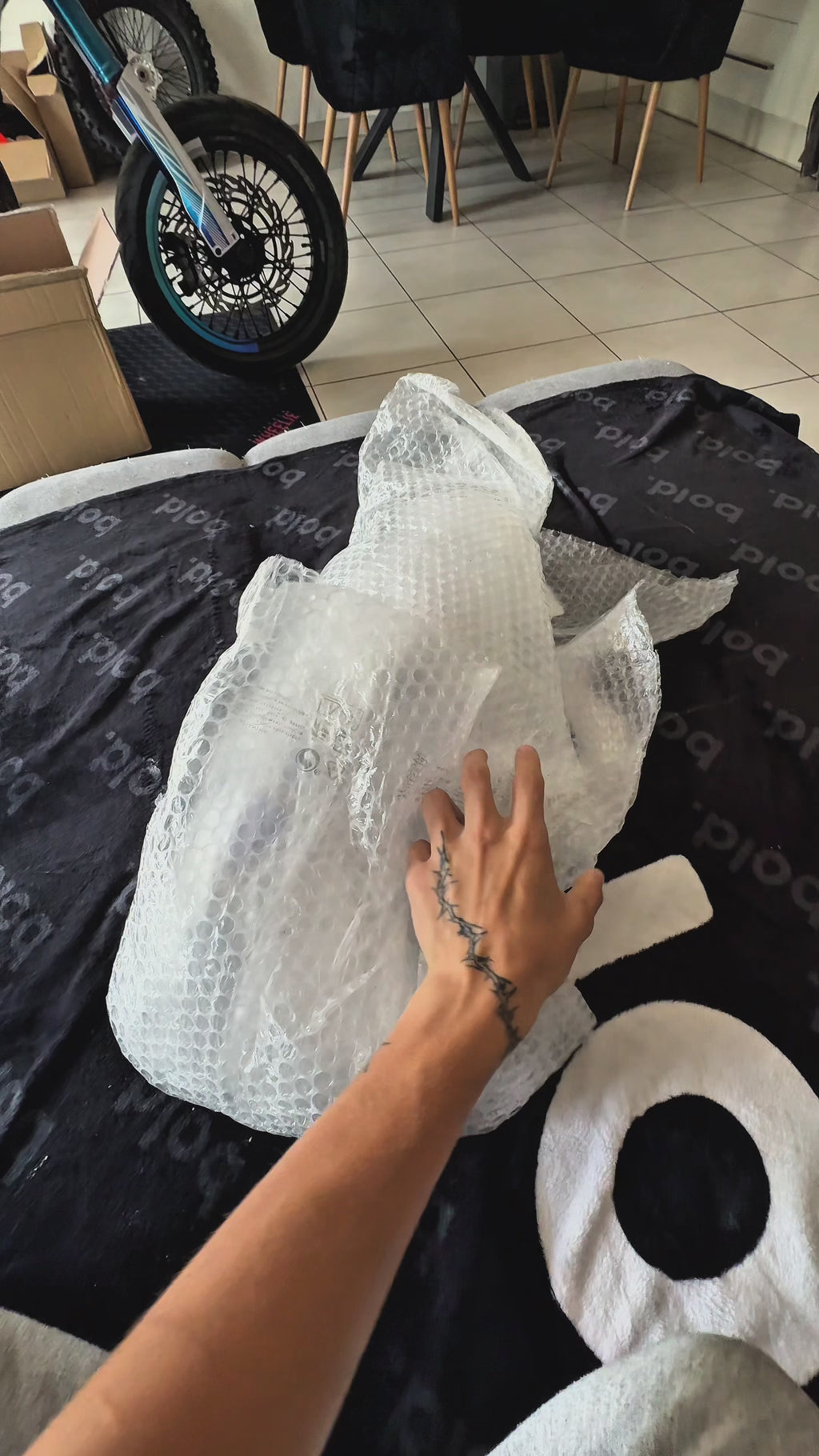 Collettore di Scarico DBR 4T Titanium + Powerbomb - KTM: EXC-F 450 (2020-2023), Husqvarna: 450 FE (2020-2023) e Husqvarna: 501 FE (2020-2023)