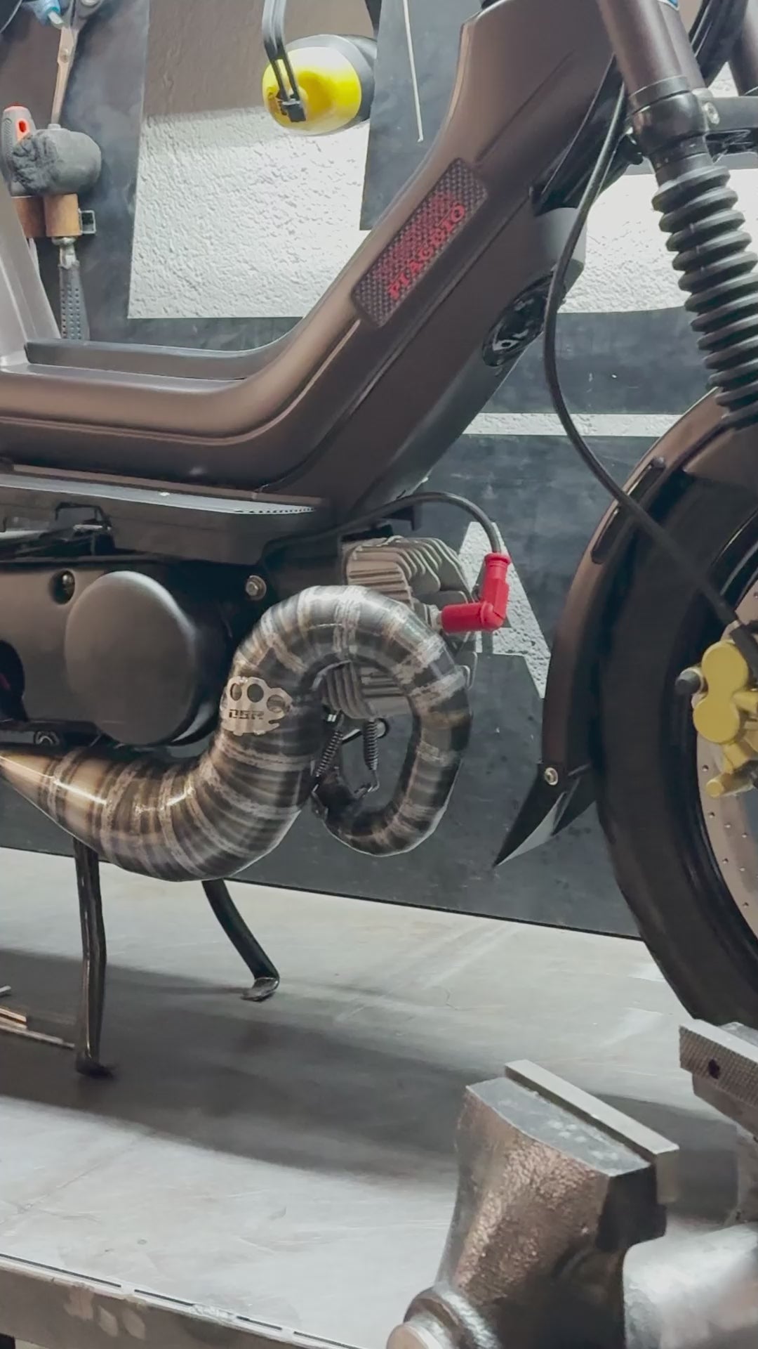 DBR Wyvern Exhaust - Piaggio/Gilera Exhaust