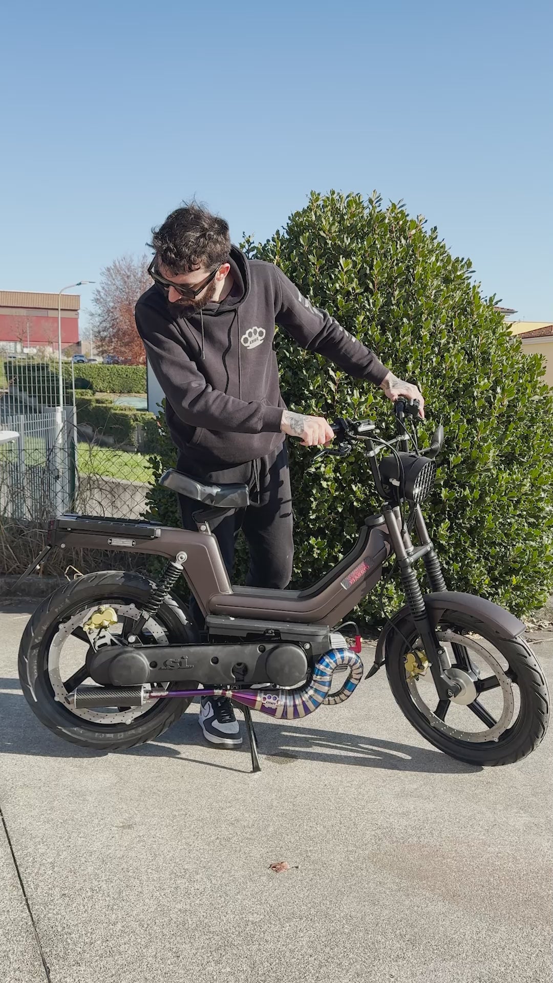 Marmitta DBR Wyvern Titanium Multicolor