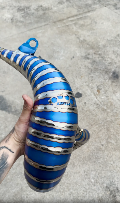 DBR Scarico Off-Road 250/300cc Alto Titanium