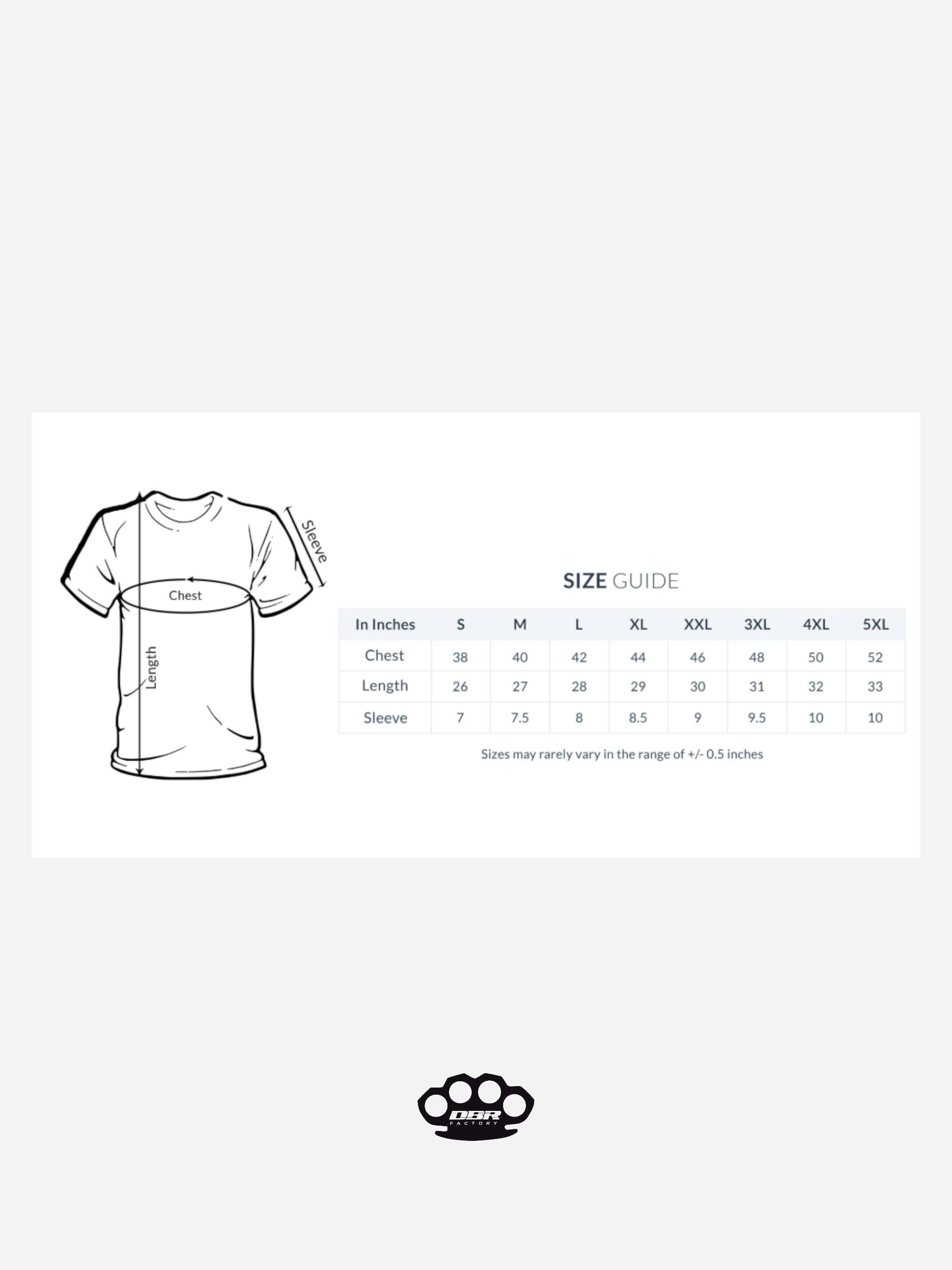 DBR T-Shirt Boxhandschuhe 100% Baumwolle Unisex